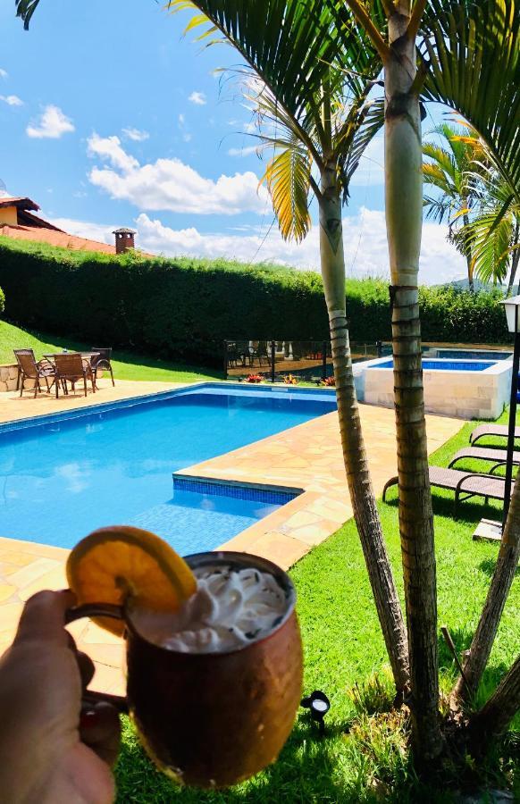Chacara Tha&Thi Cond Fechado Wi Fi Spa E Pisc Aquececimento Solar ボン・ジェズース・ドス・ペルドエンス エクステリア 写真