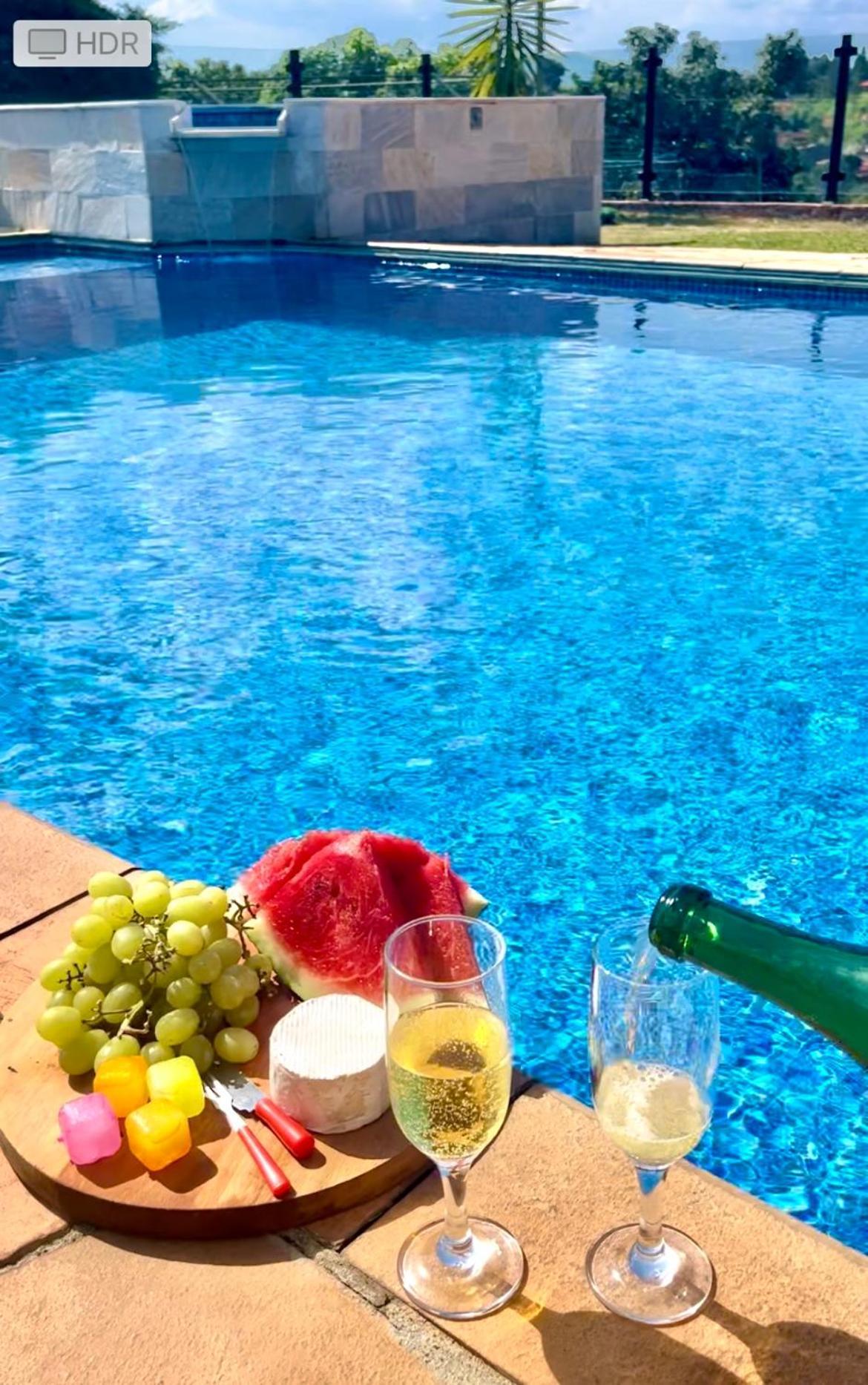 Chacara Tha&Thi Cond Fechado Wi Fi Spa E Pisc Aquececimento Solar ボン・ジェズース・ドス・ペルドエンス エクステリア 写真