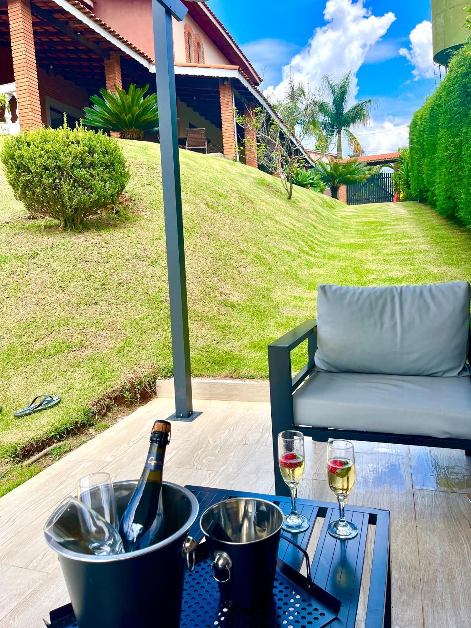 Chacara Tha&Thi Cond Fechado Wi Fi Spa E Pisc Aquececimento Solar ボン・ジェズース・ドス・ペルドエンス エクステリア 写真
